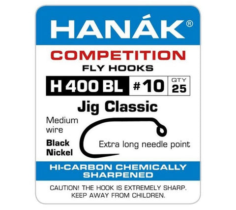 Hanak H400 Jig Classic Barbless Hook