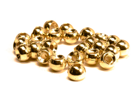 Gold Countersunk Tungsten Beads