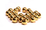 Gold Slotted Tungsten Beads