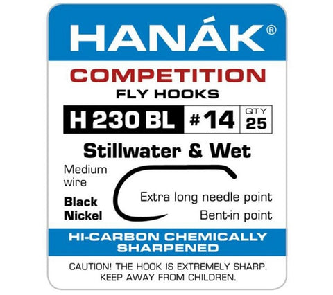 Hanak H230 Stillwater & Wet Barbless Hook